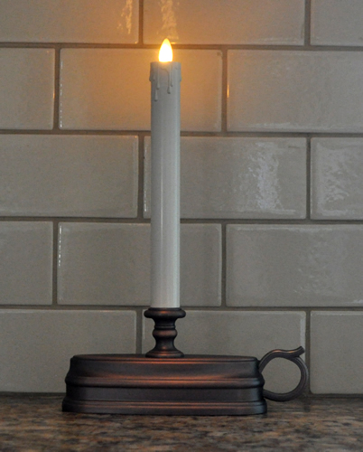 Luminara flameless deals candle